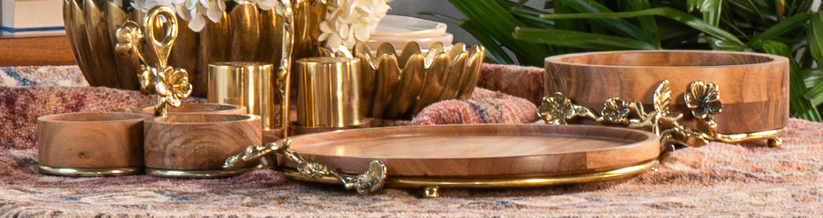Buy Decorative Trays & Bowls for Elegant Decor - IAAH