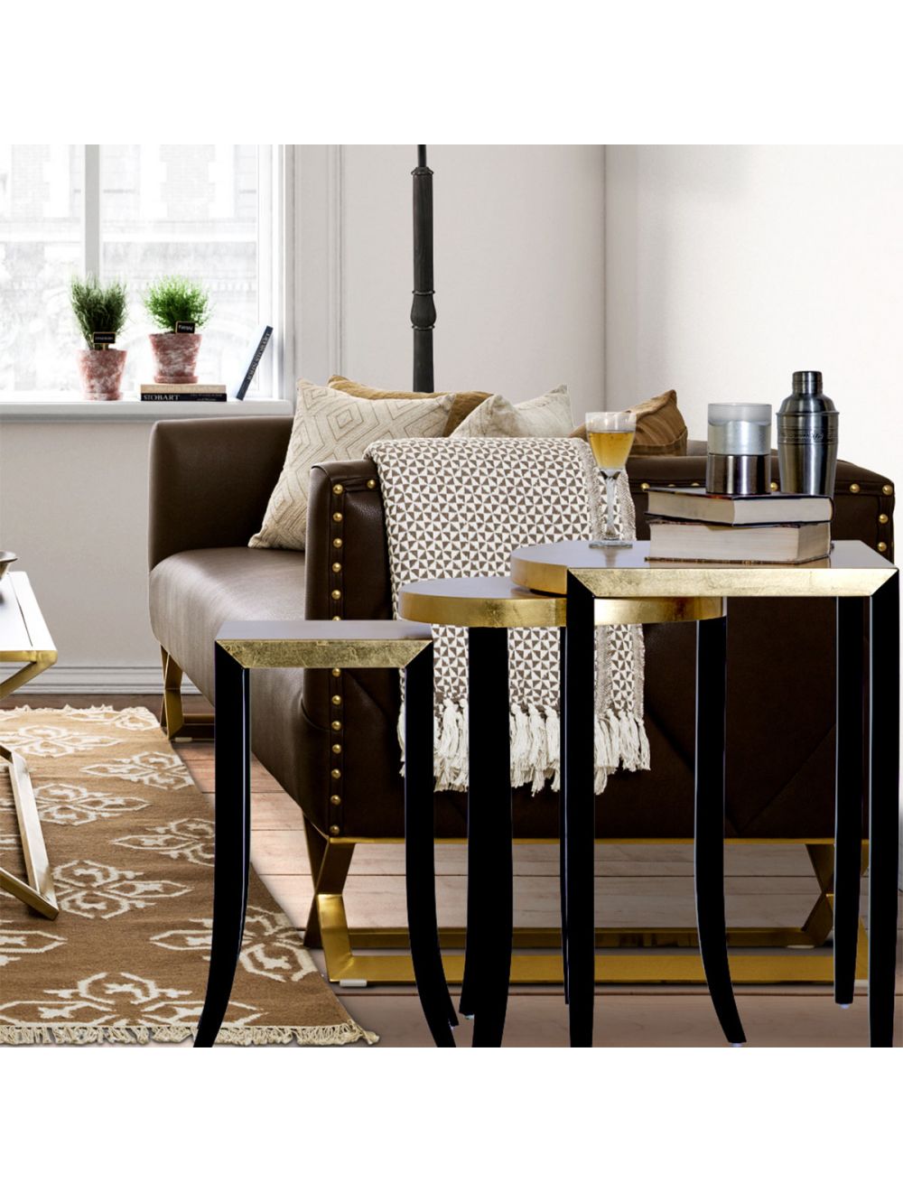 Clover Nesting Table - Set Of 3-IAAH