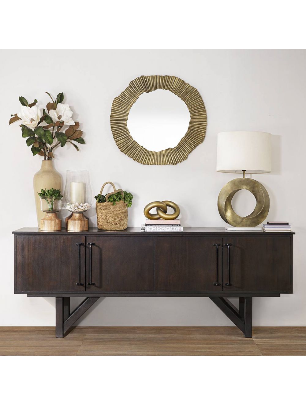 Aluminium Gold Mirror-IAAH