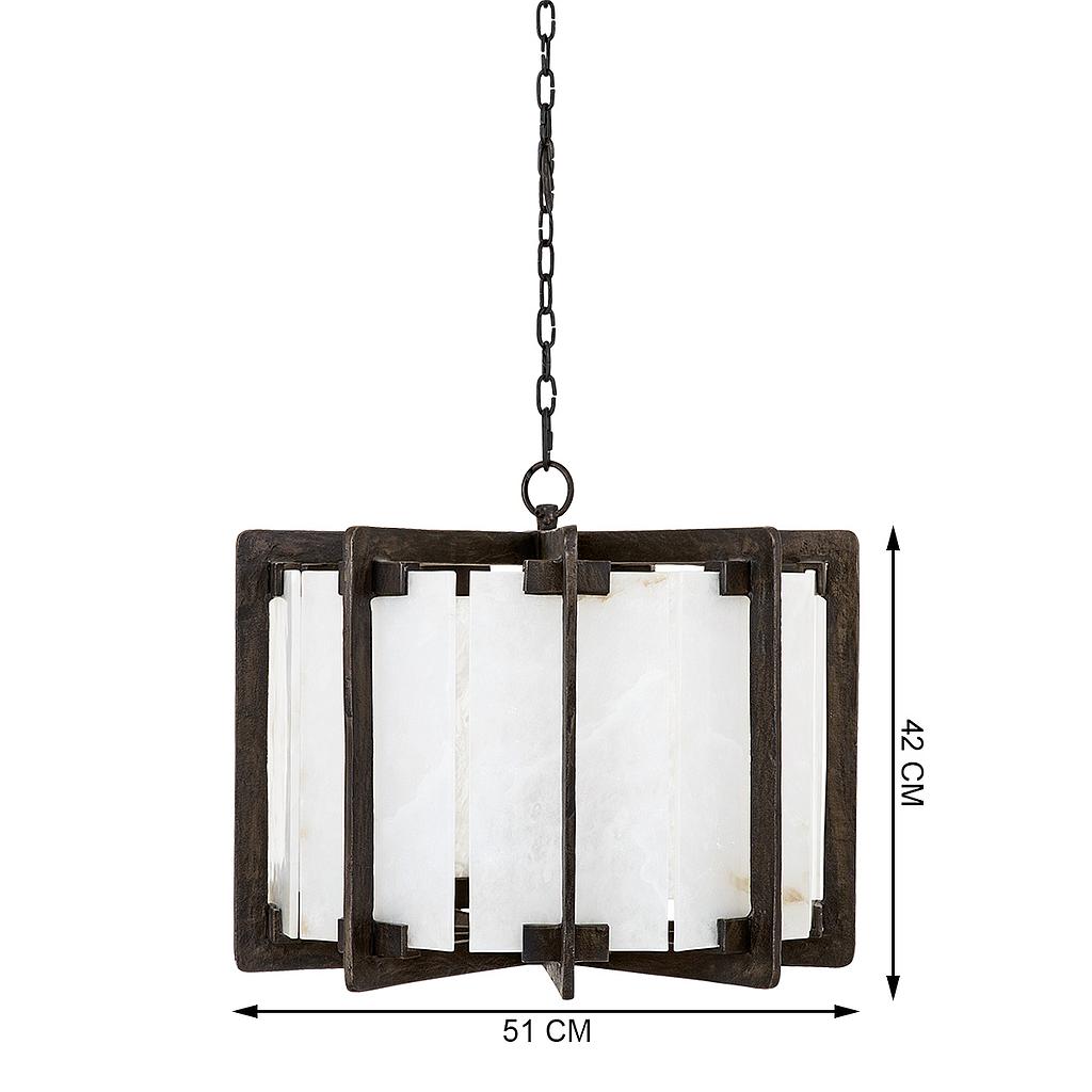 Alabaster Pendant Handcrafted Alabaster - IAAH