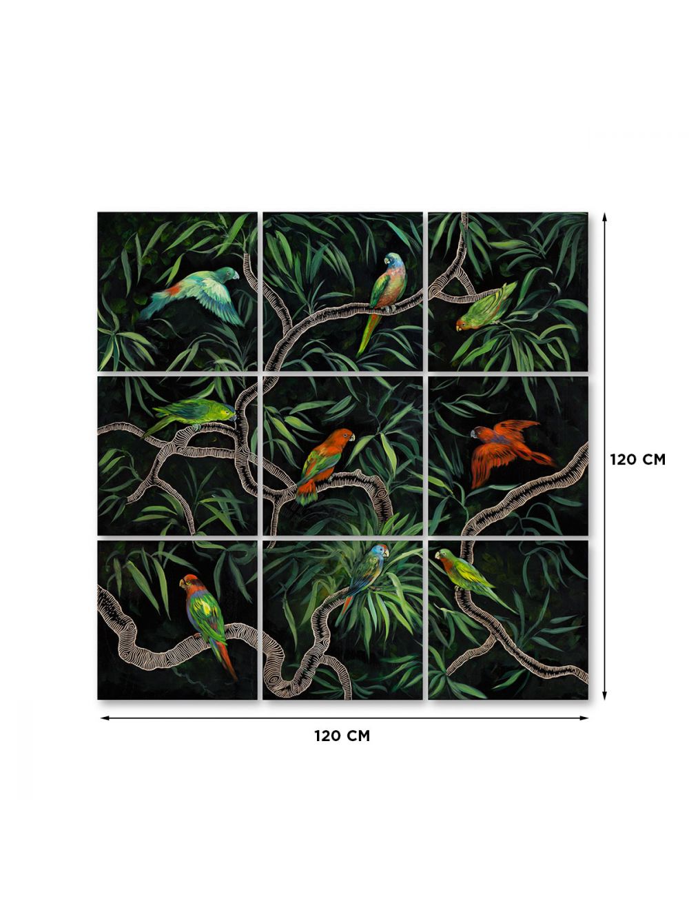 The Midnight Meeting - Set Of 9 Panels