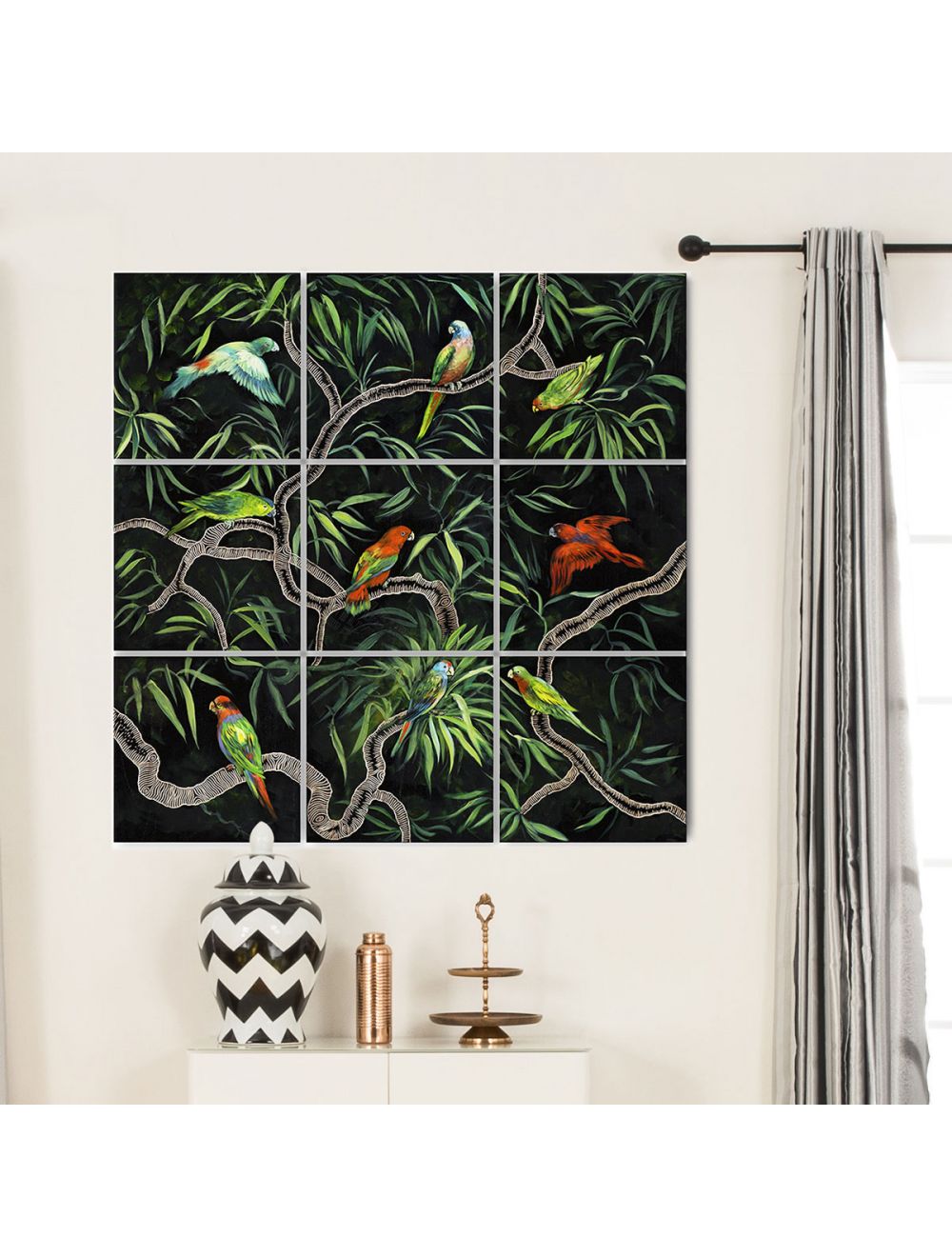 The Midnight Meeting - Set Of 9 Panels