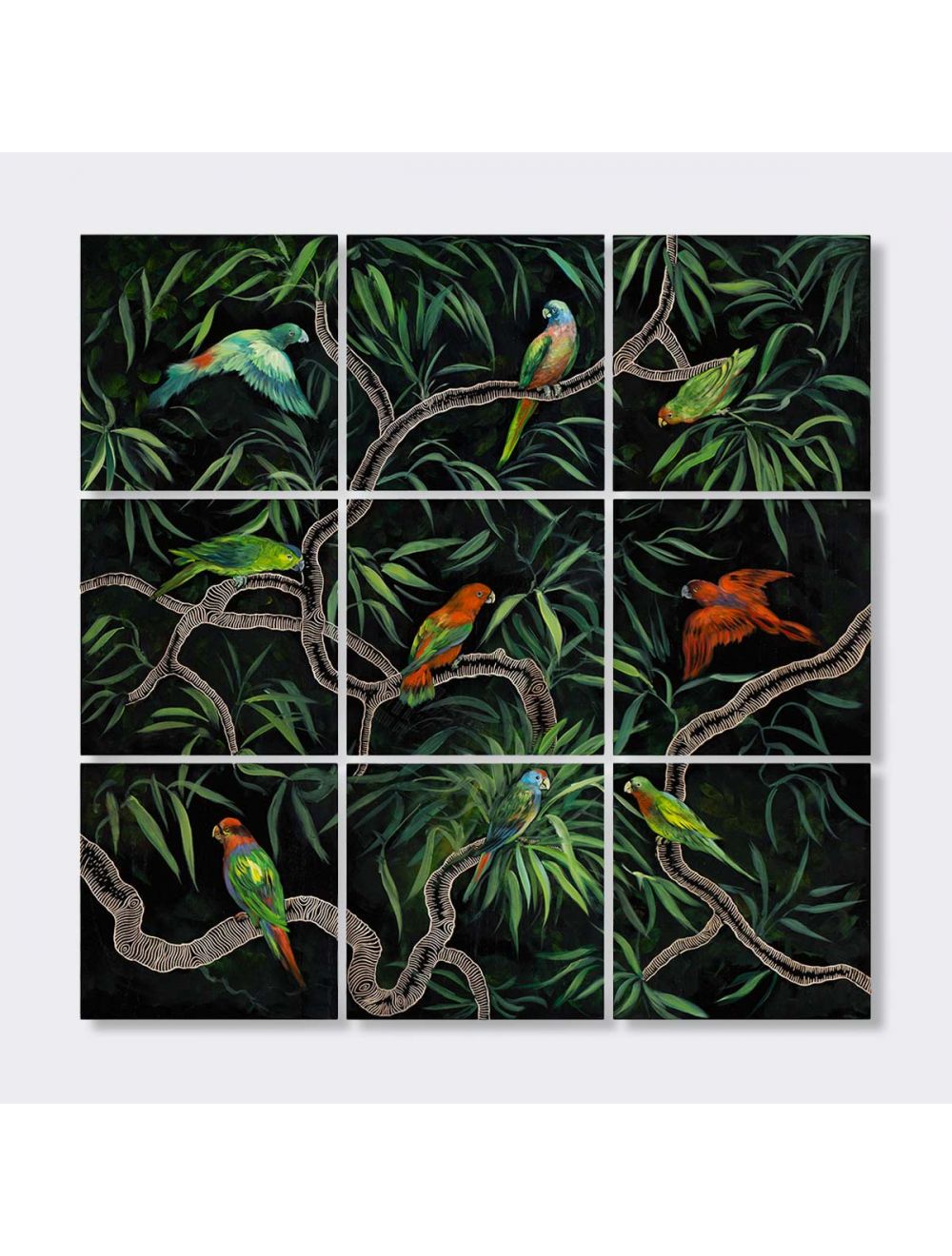 The Midnight Meeting - Set Of 9 Panels