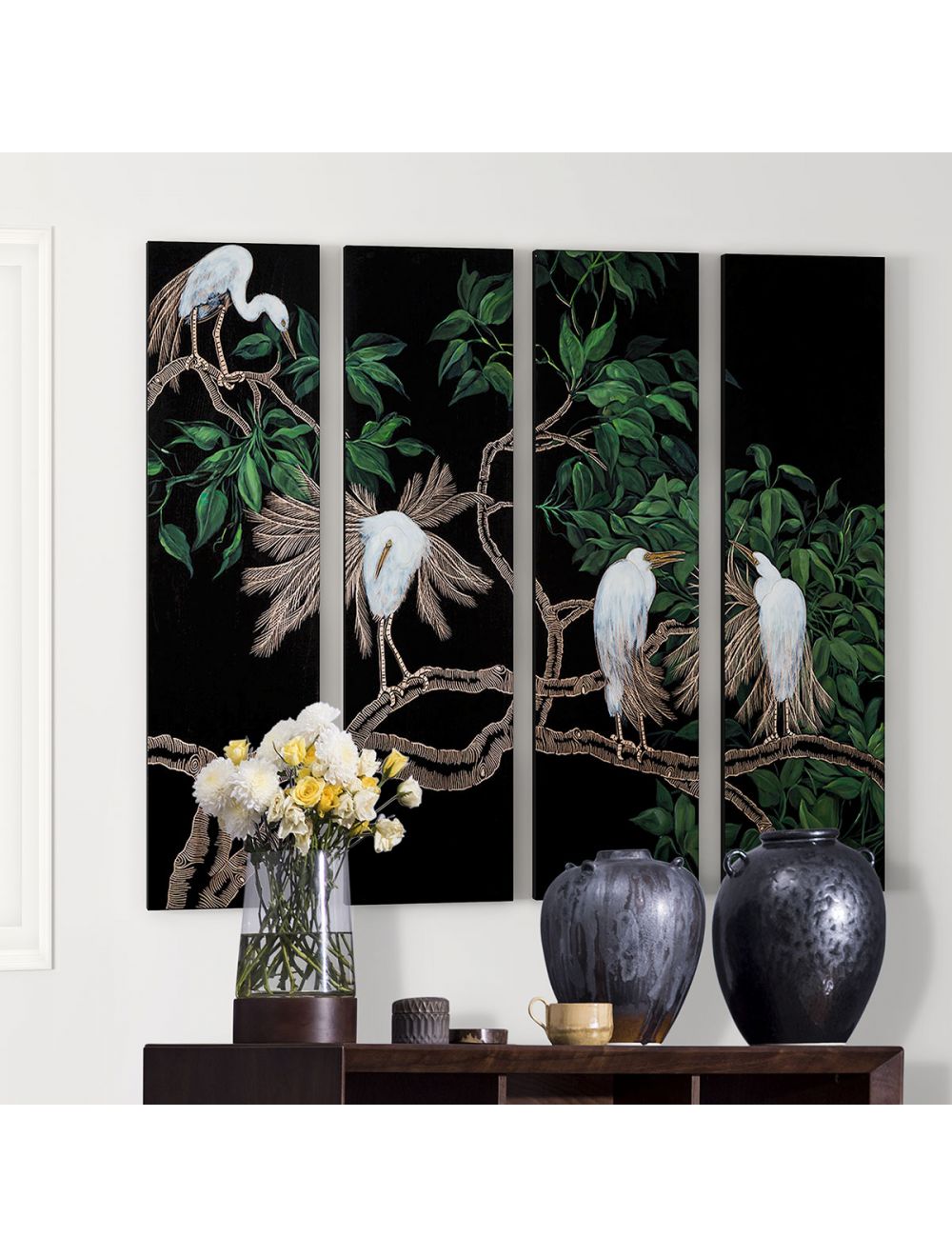 Jungle Melody II - Set of 4 Panels-IAAH