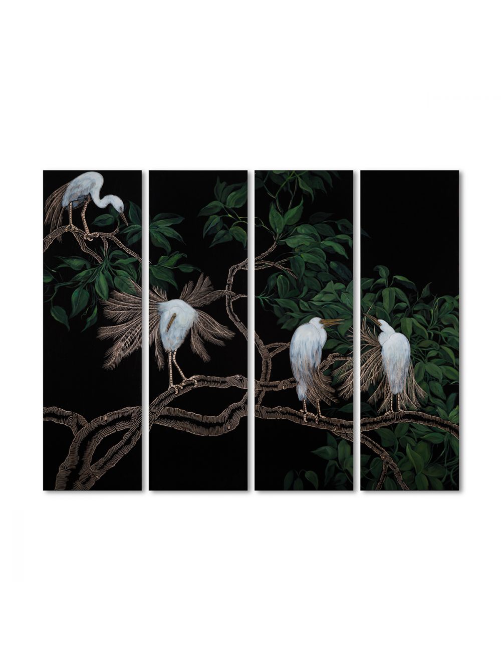 Jungle Melody II - Set of 4 Panels-IAAH