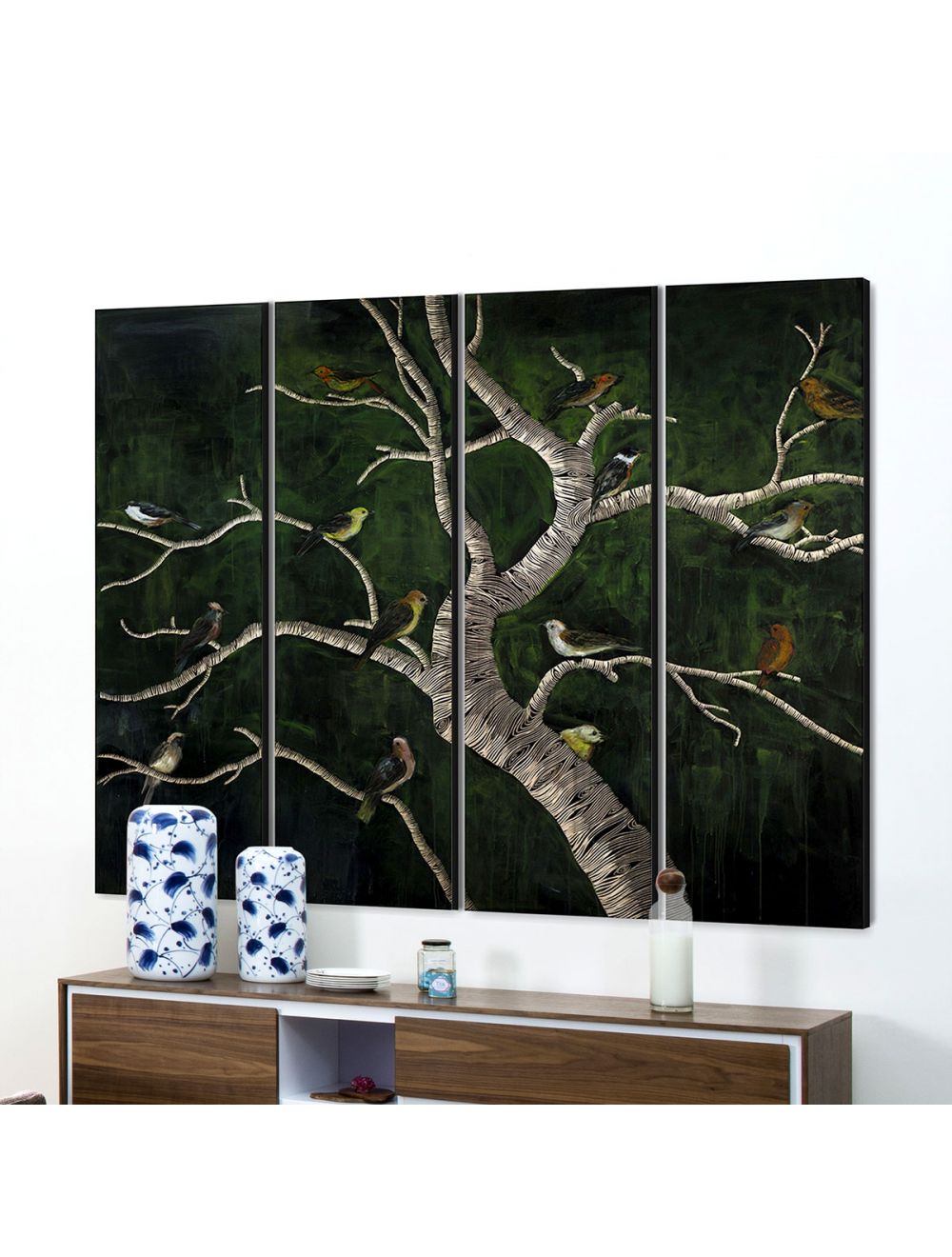 The Symphony Hand Painted Wall Panels