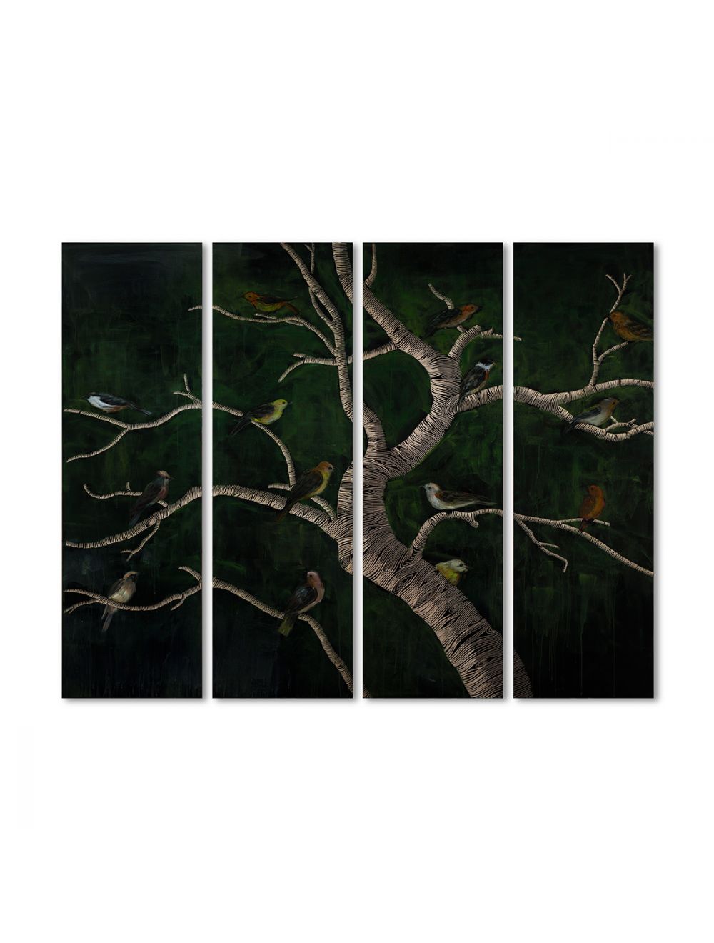 The Symphony Hand Painted Wall Panels