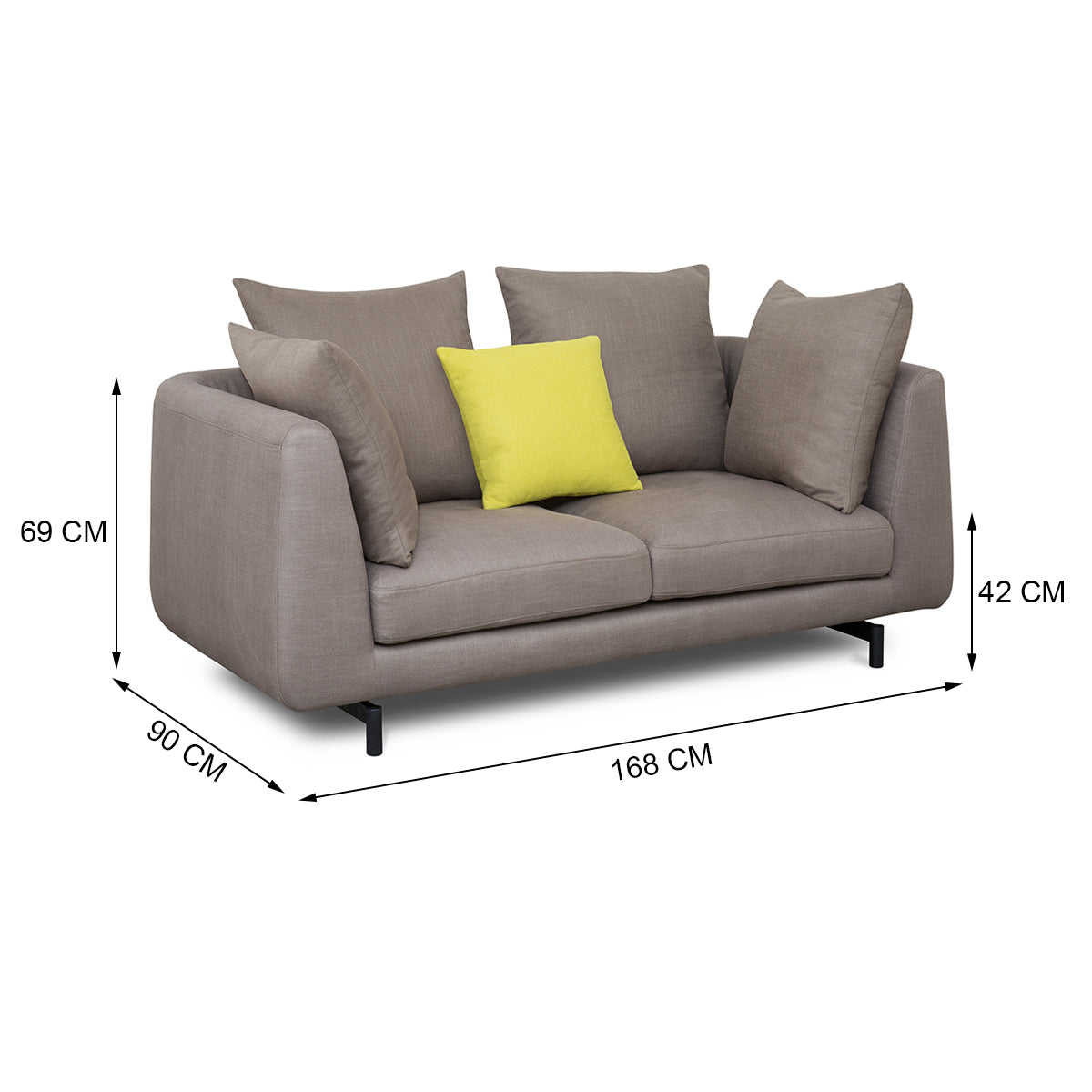 Alwyn Two Seater Sofa -  - IAAH
