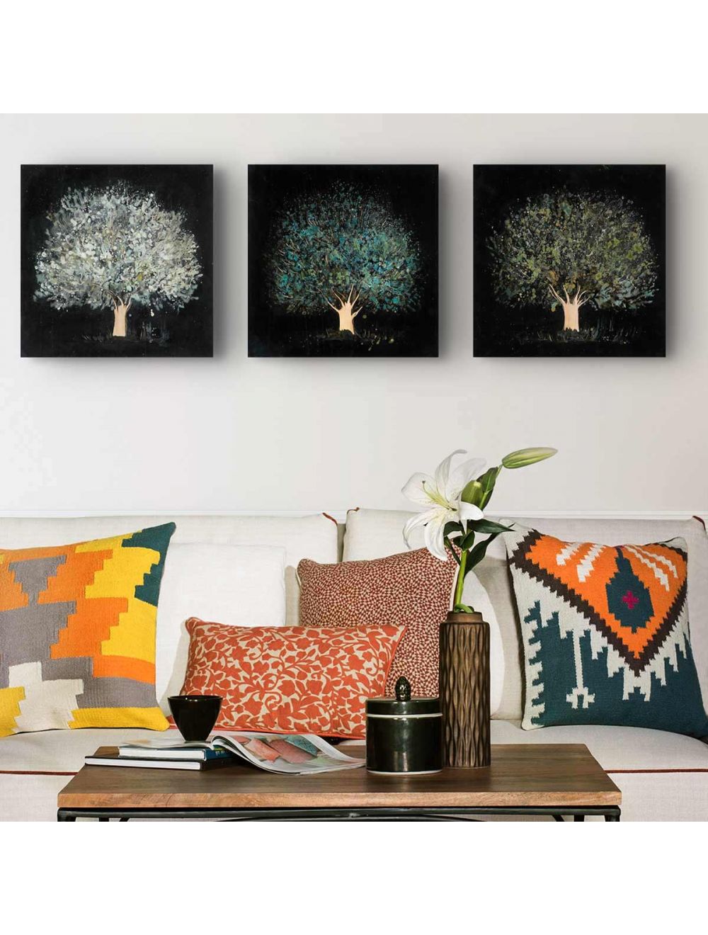 The Tree Wall Art - Moonlight