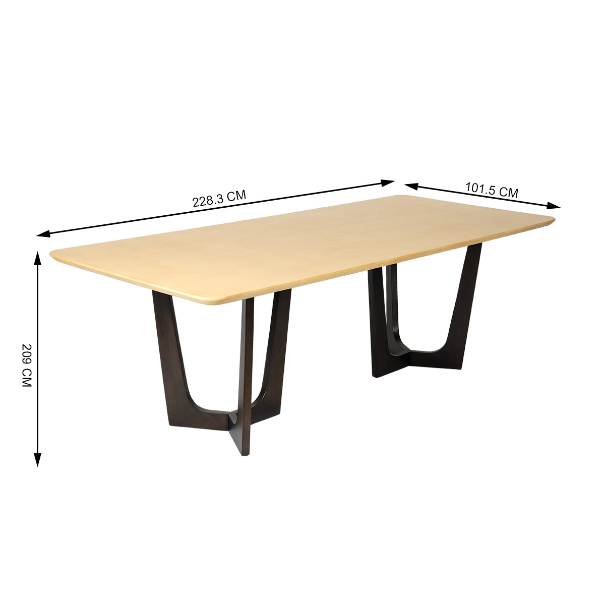 Two Tone Dining Table -  - IAAH