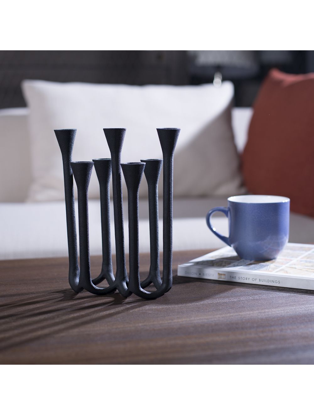 7 Lite Taper Candle Holder-IAAH