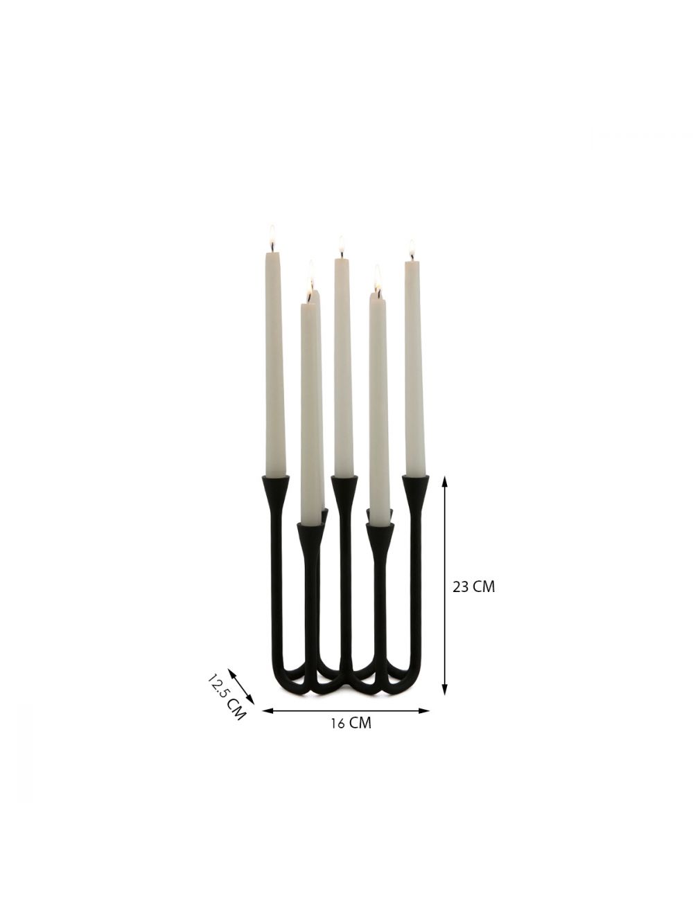 7 Lite Taper Candle Holder-IAAH