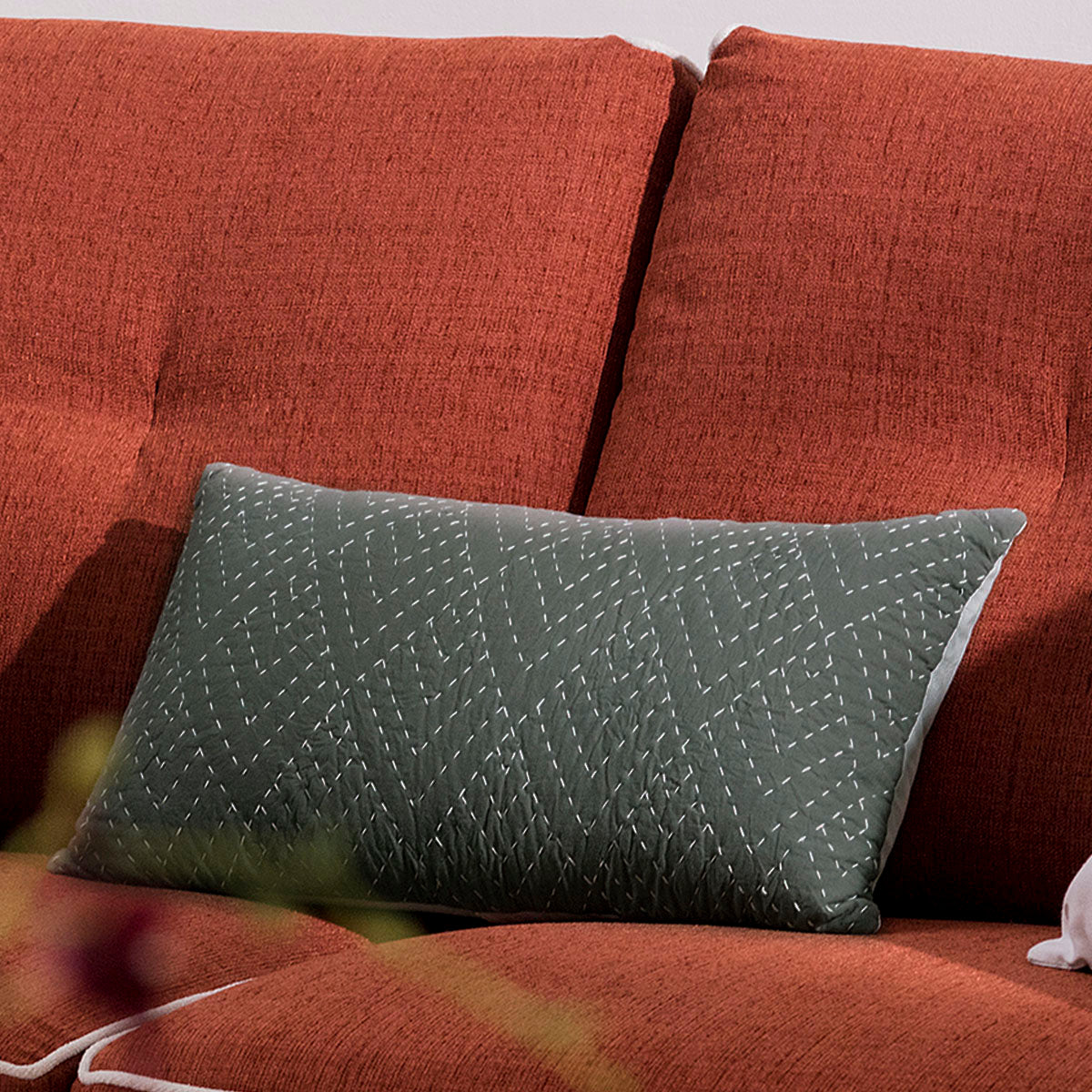 Kite Kantha Cushion -  - IAAH