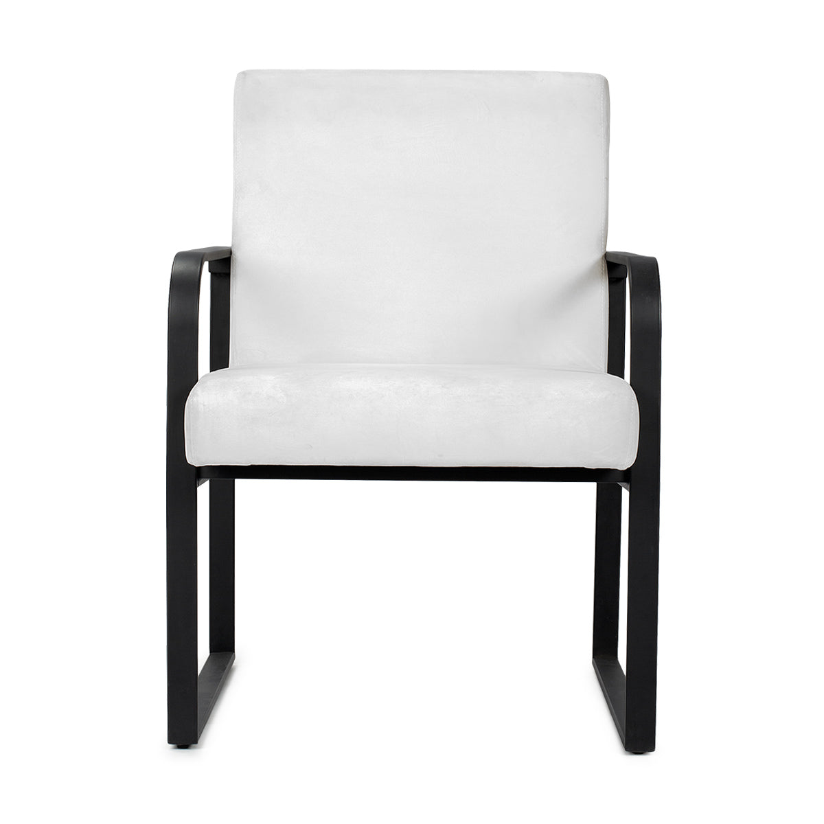 Rowen Metal Occasional Chair -  White - IAAH