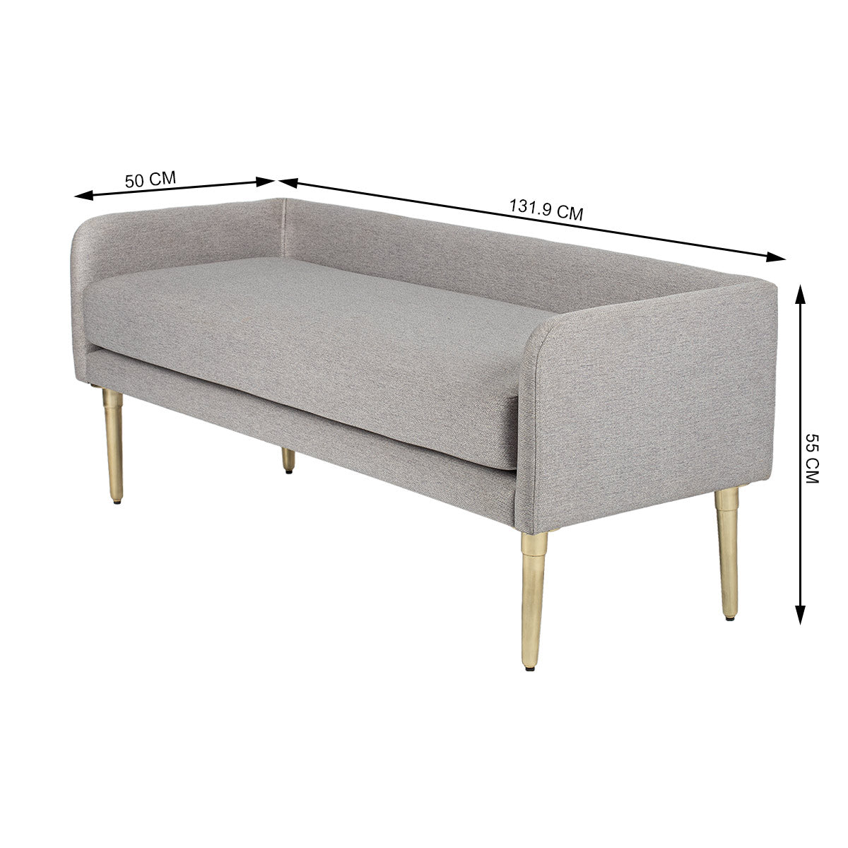 Lisbon Lowback Bench -  - IAAH