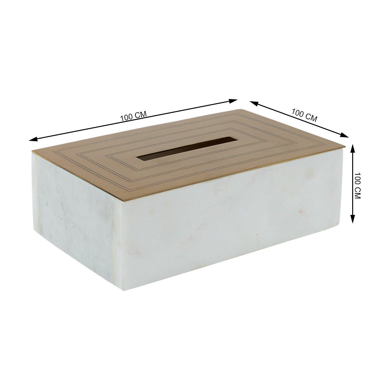 Marble Grace Tissue Holder -  - IAAH