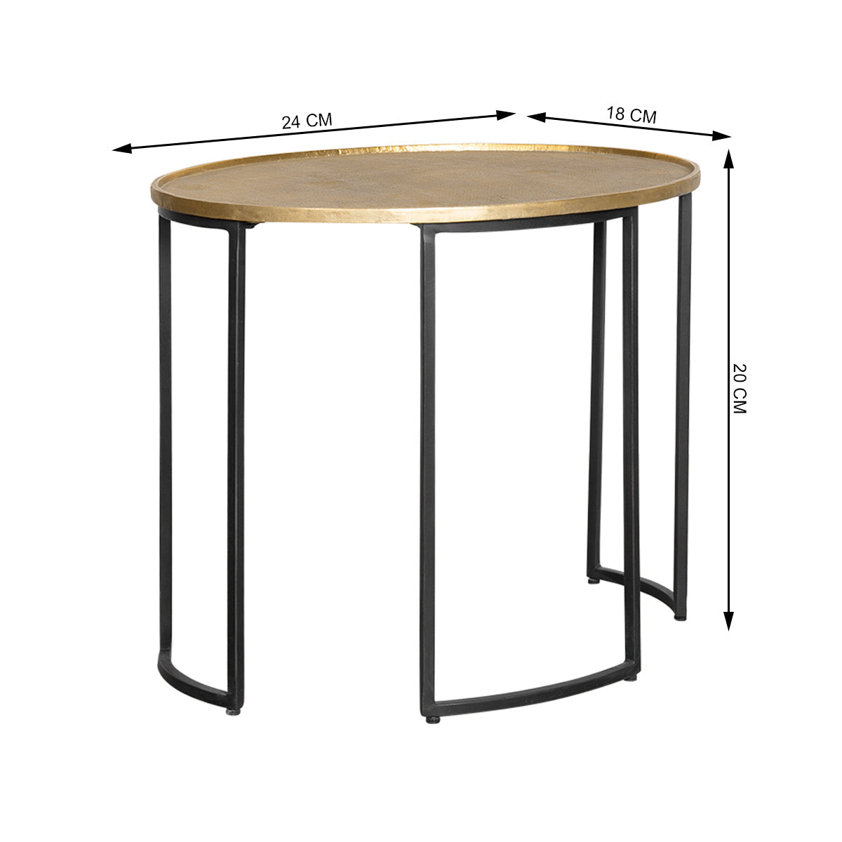 Eclipse Duo Nesting Table-IAAH