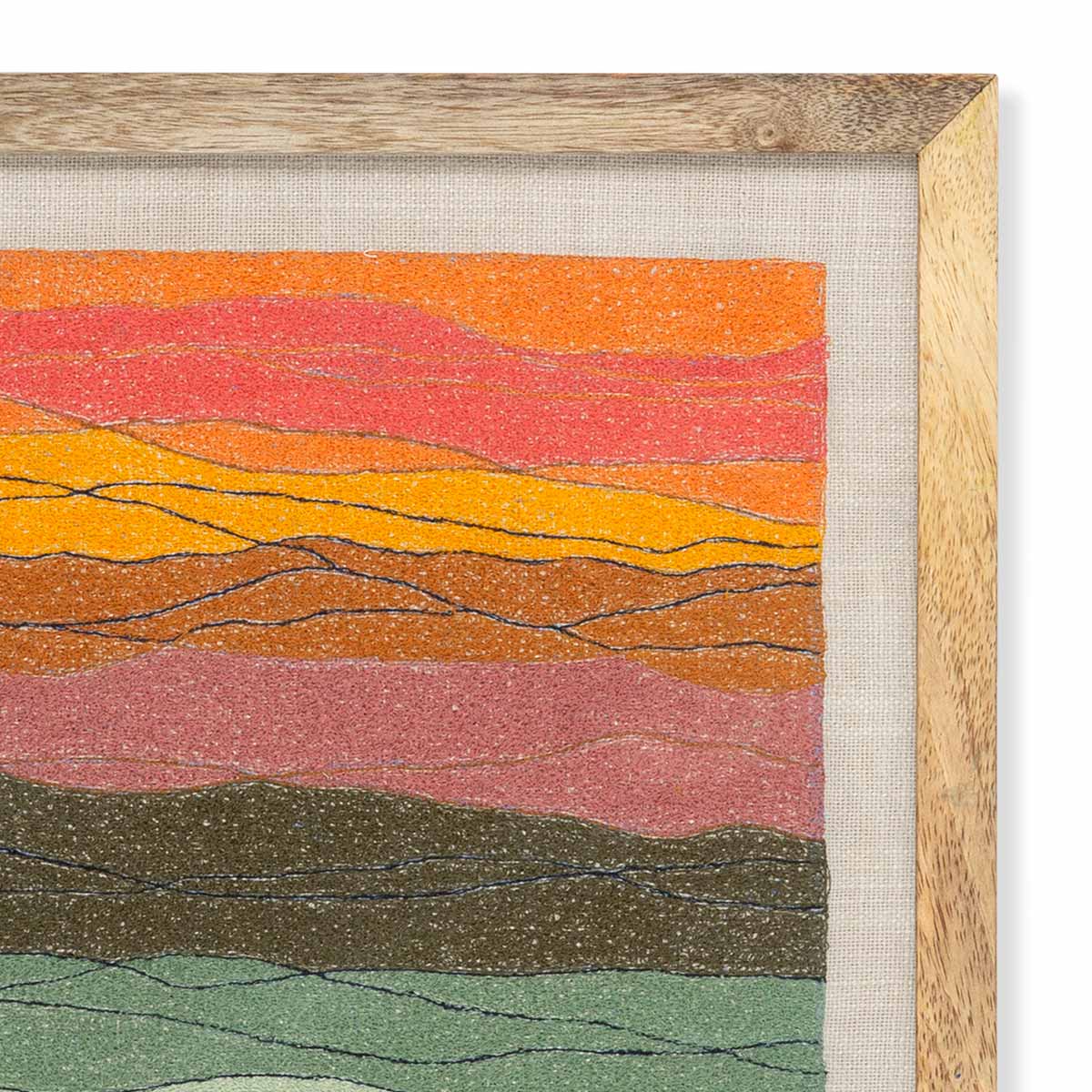 Rainbow Sunset Wall Art