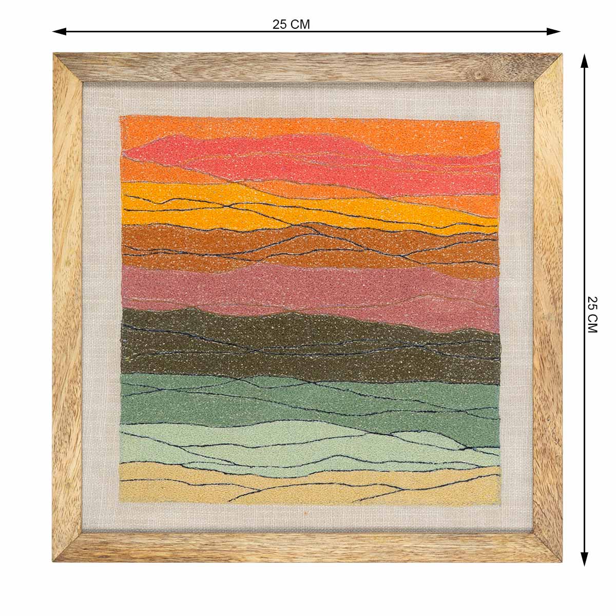 Rainbow Sunset Wall Art