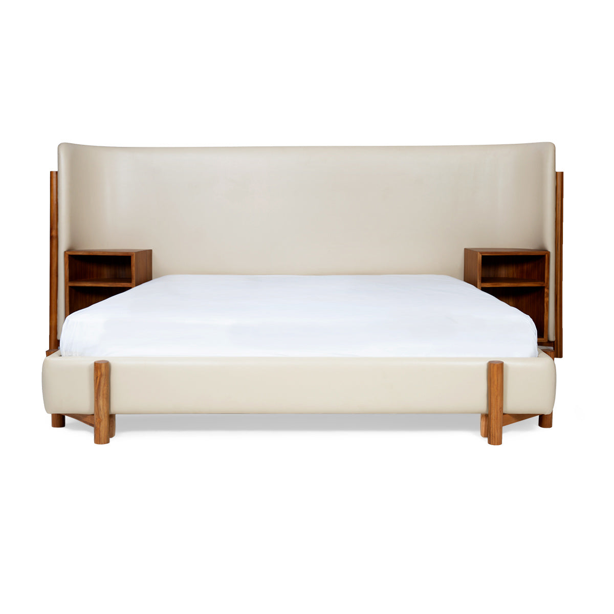Scott King Size Upholestered Bed -  - IAAH