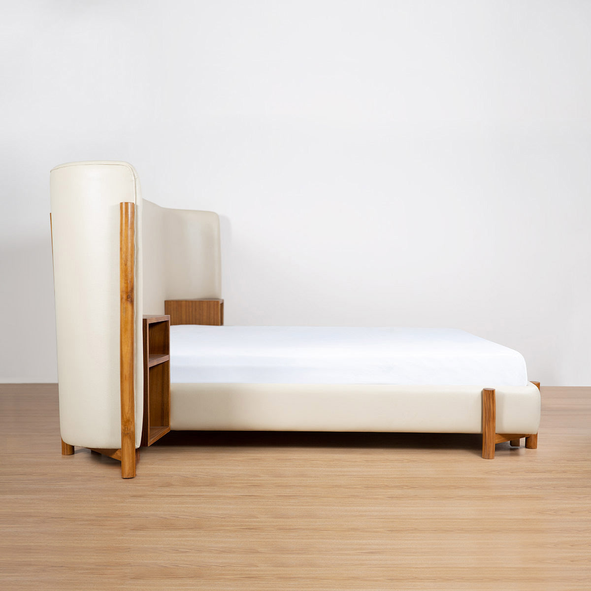 Scott King Size Upholestered Bed -  - IAAH