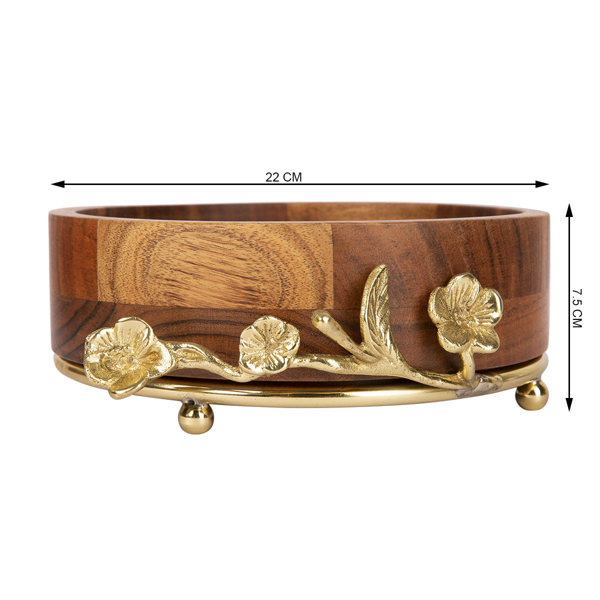 Wooden Leaf Bowl