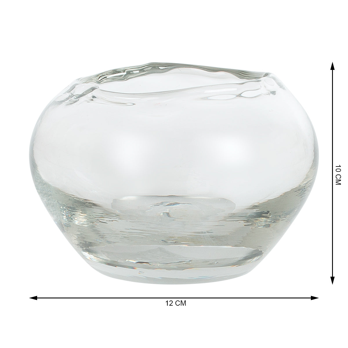 Melted - Edge Glass Bowl -  - IAAH