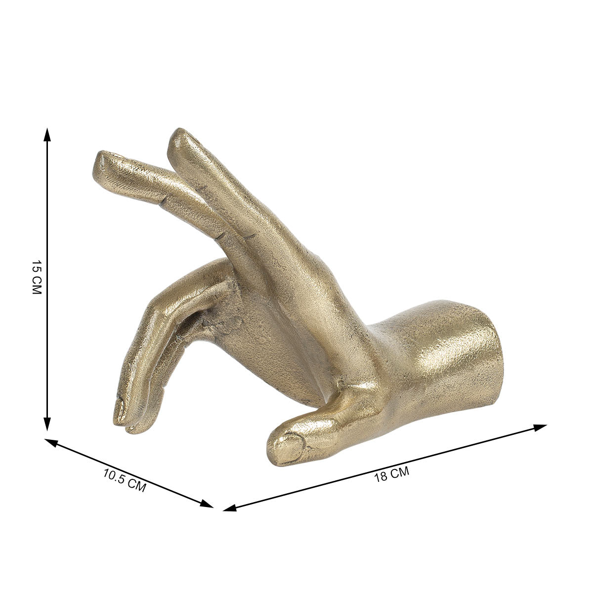 Hand Sculpture Bookend -  - IAAH