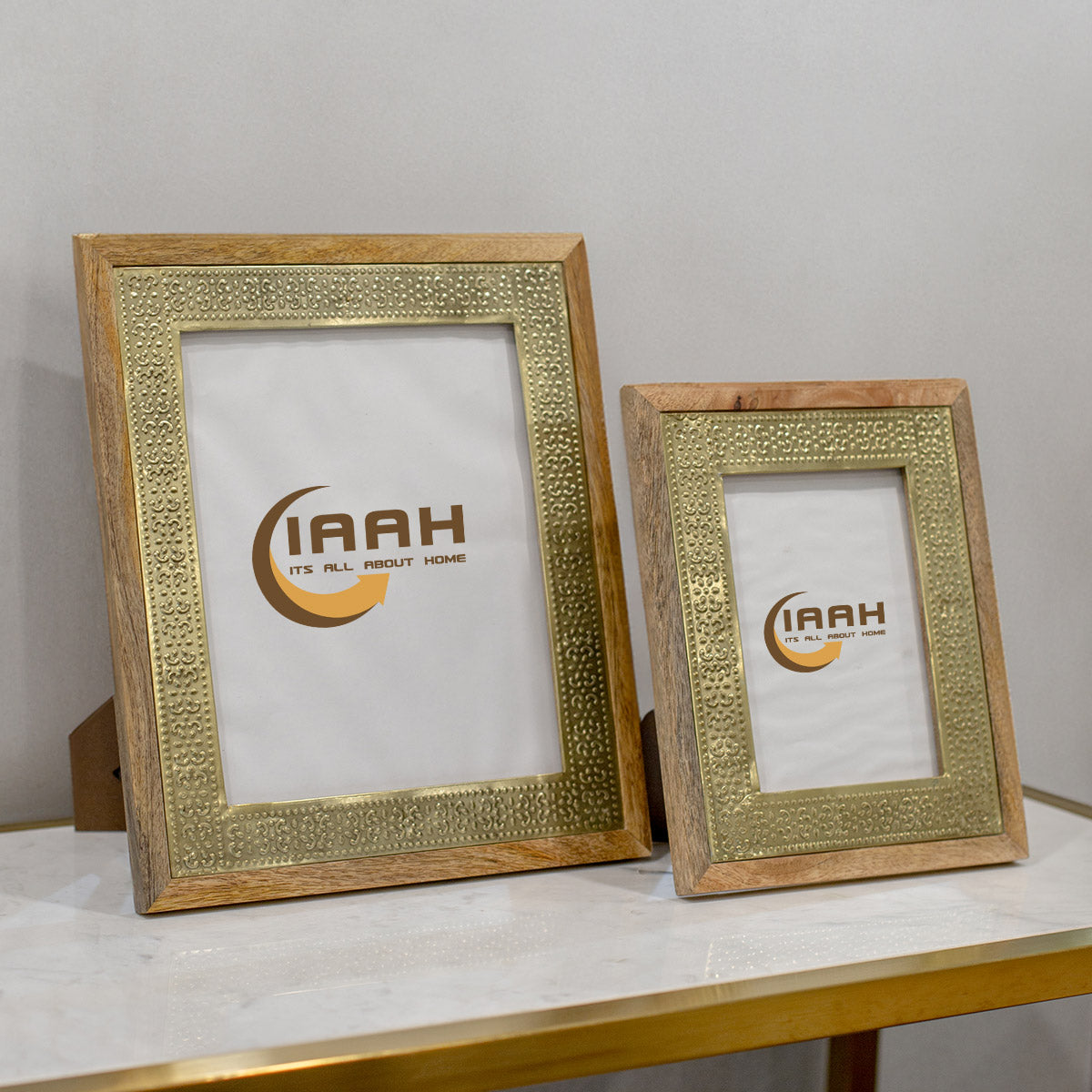 Metal & Wooden Photo Frame -  - IAAH