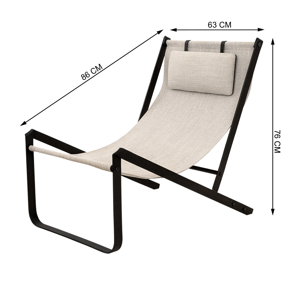 Crossbar Accent Chair -  - IAAH