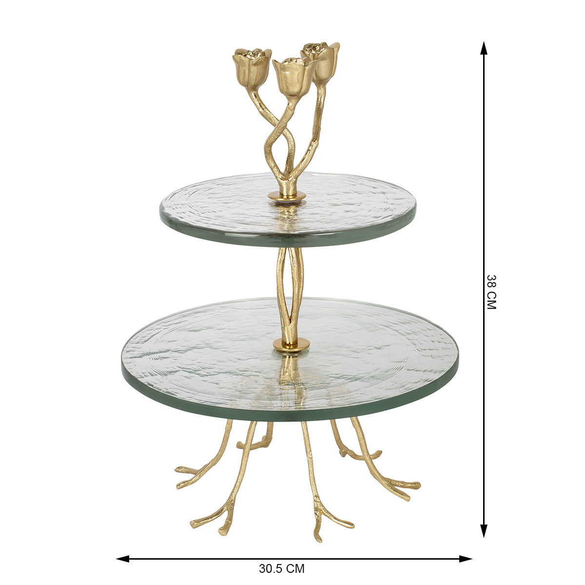 Rose Cake Stand -  - IAAH