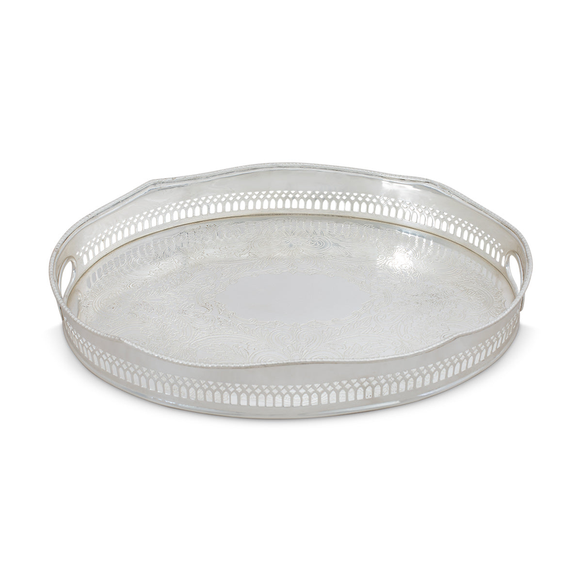 Silver Gallery Tray -  - IAAH