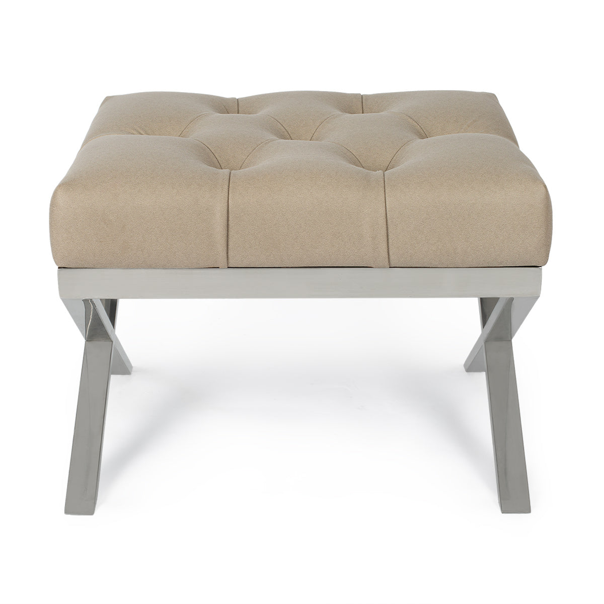 Norman Ottoman -  Beige - IAAH