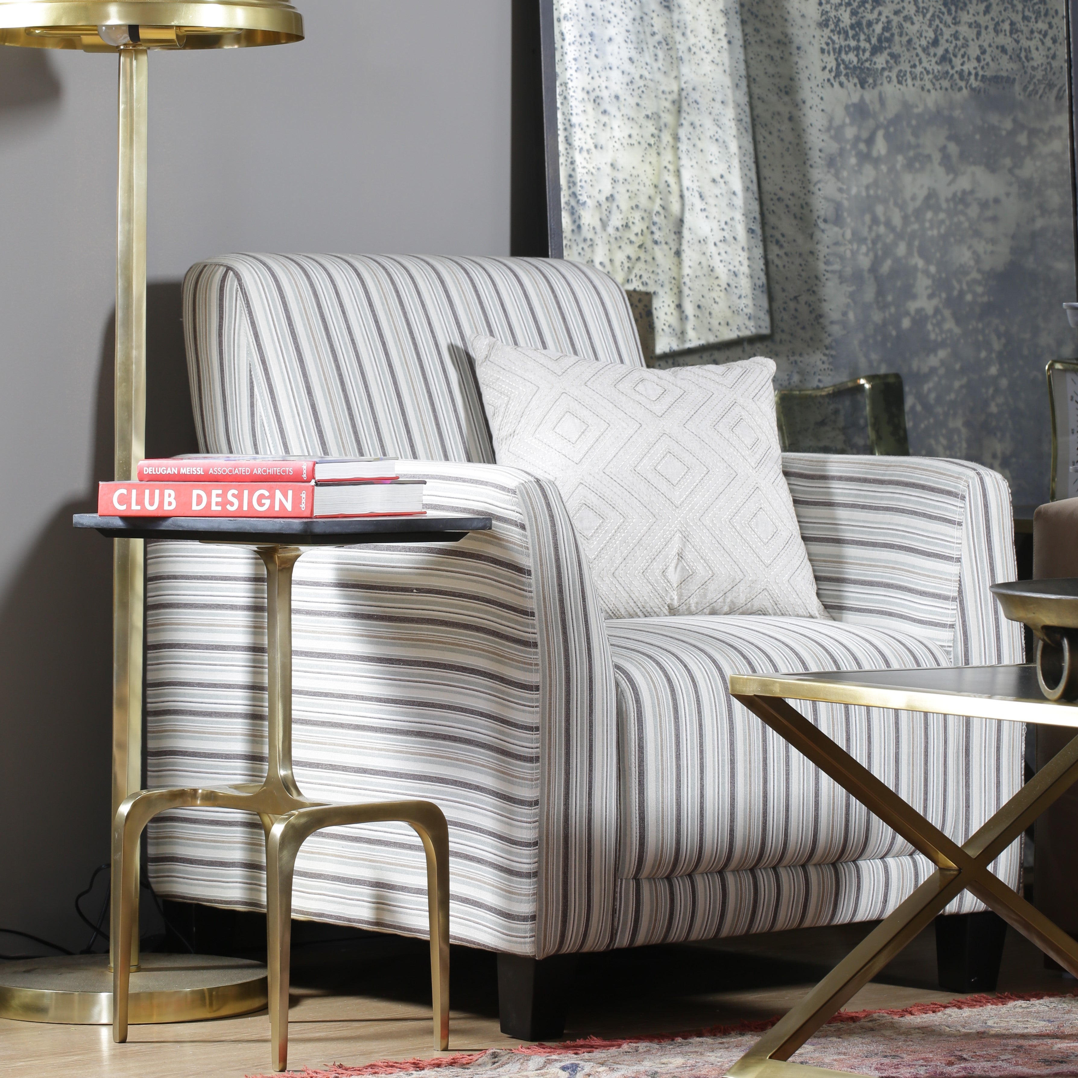 Carlo Accent Table With Round Top -  - IAAH