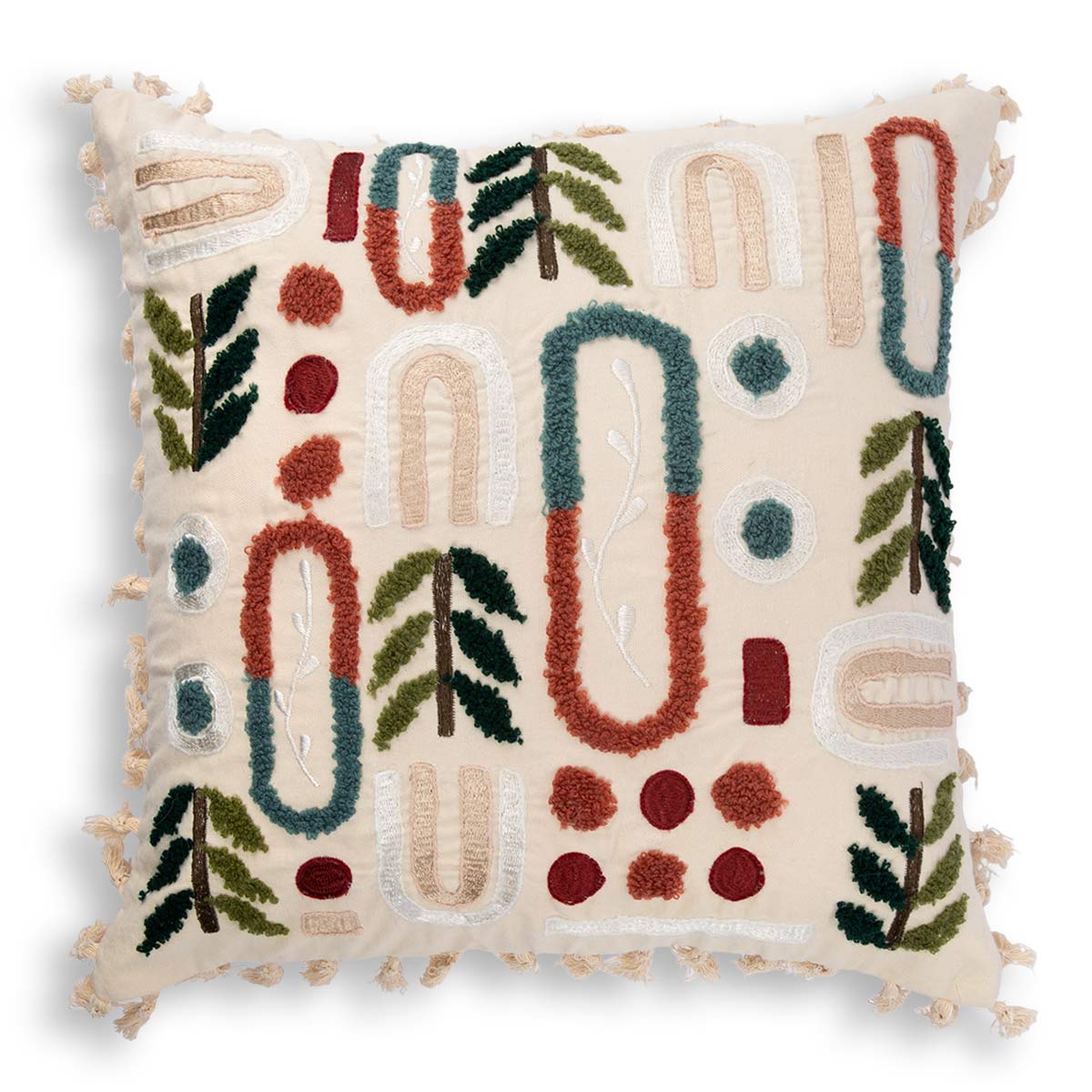 Aari Embroidered Cushion-IAAH