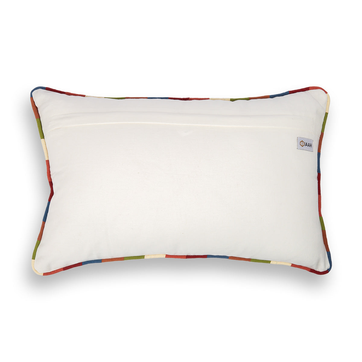 Multi-coloured Embroidered Cushion