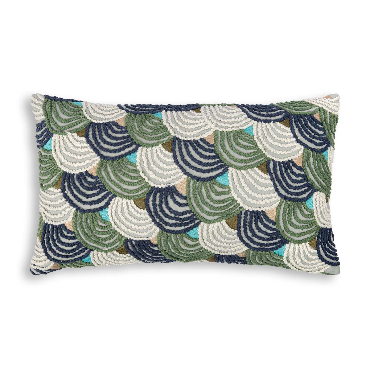 Classic Arc Embroidered Cushion-IAAH