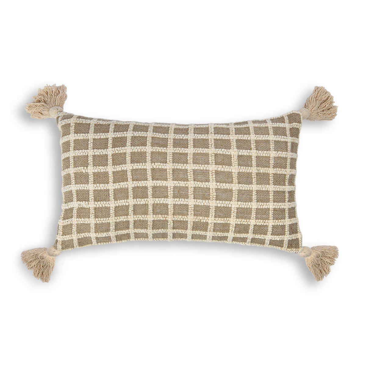 Solid Checkered Cushion