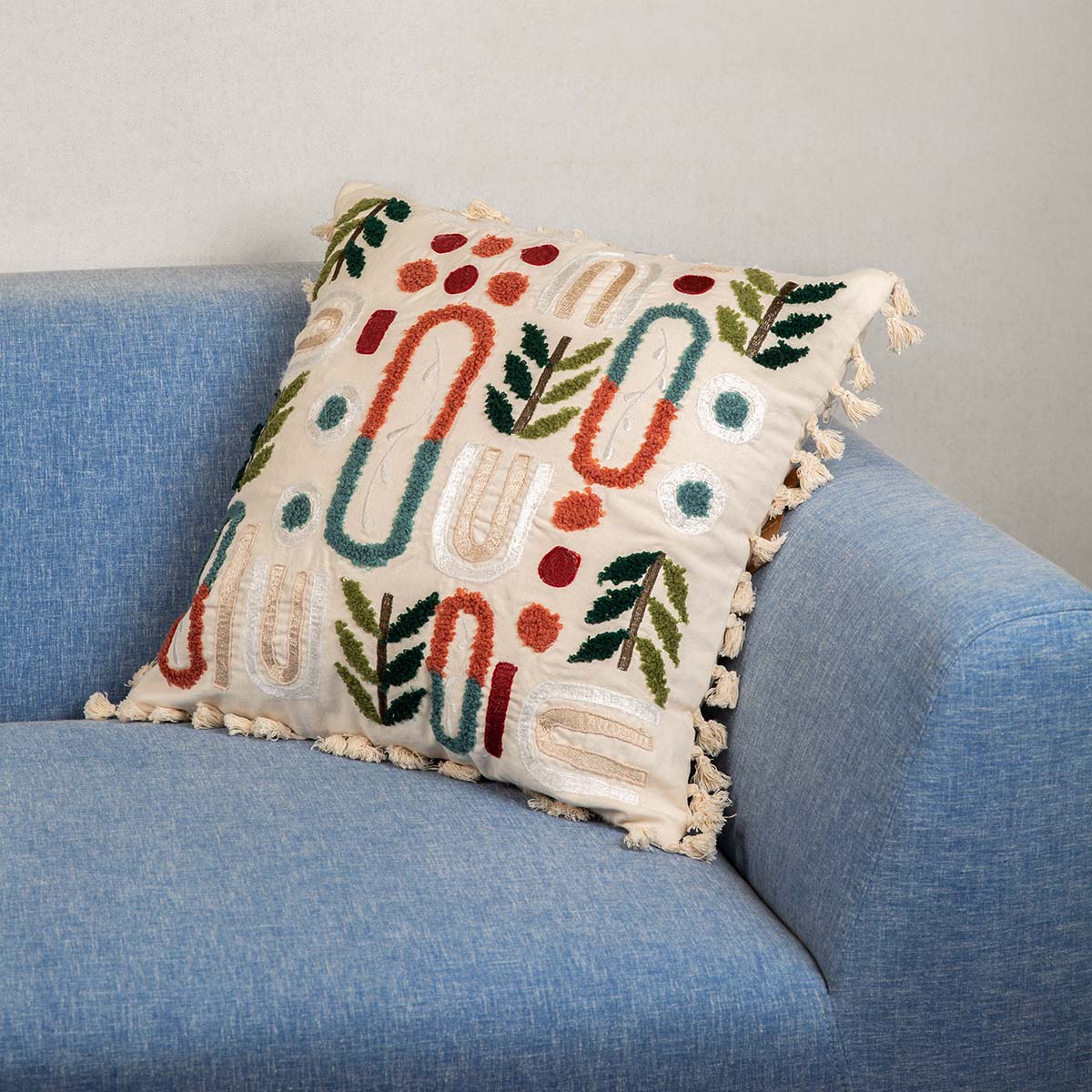 Aari Embroidered Cushion-IAAH