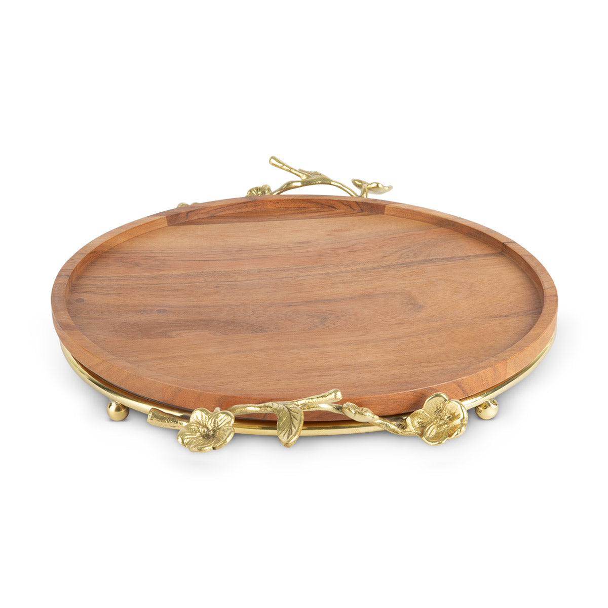 Wooden Leaf Platter