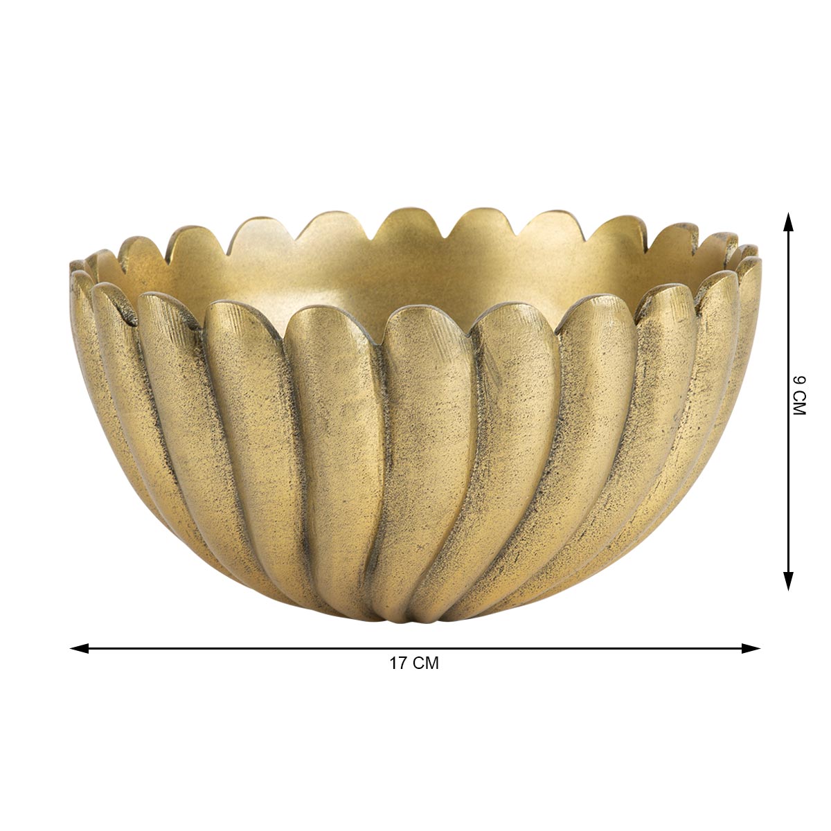 Gilded Leaf Bowl-IAAH