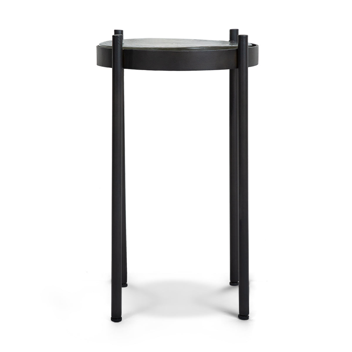Glass Brick Side Table -  Large - IAAH