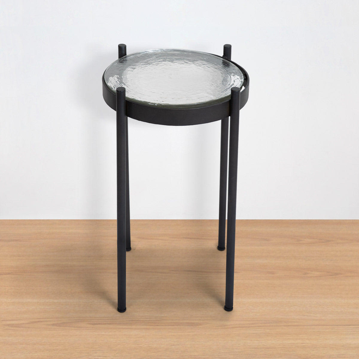 Glass Brick Side Table -  - IAAH
