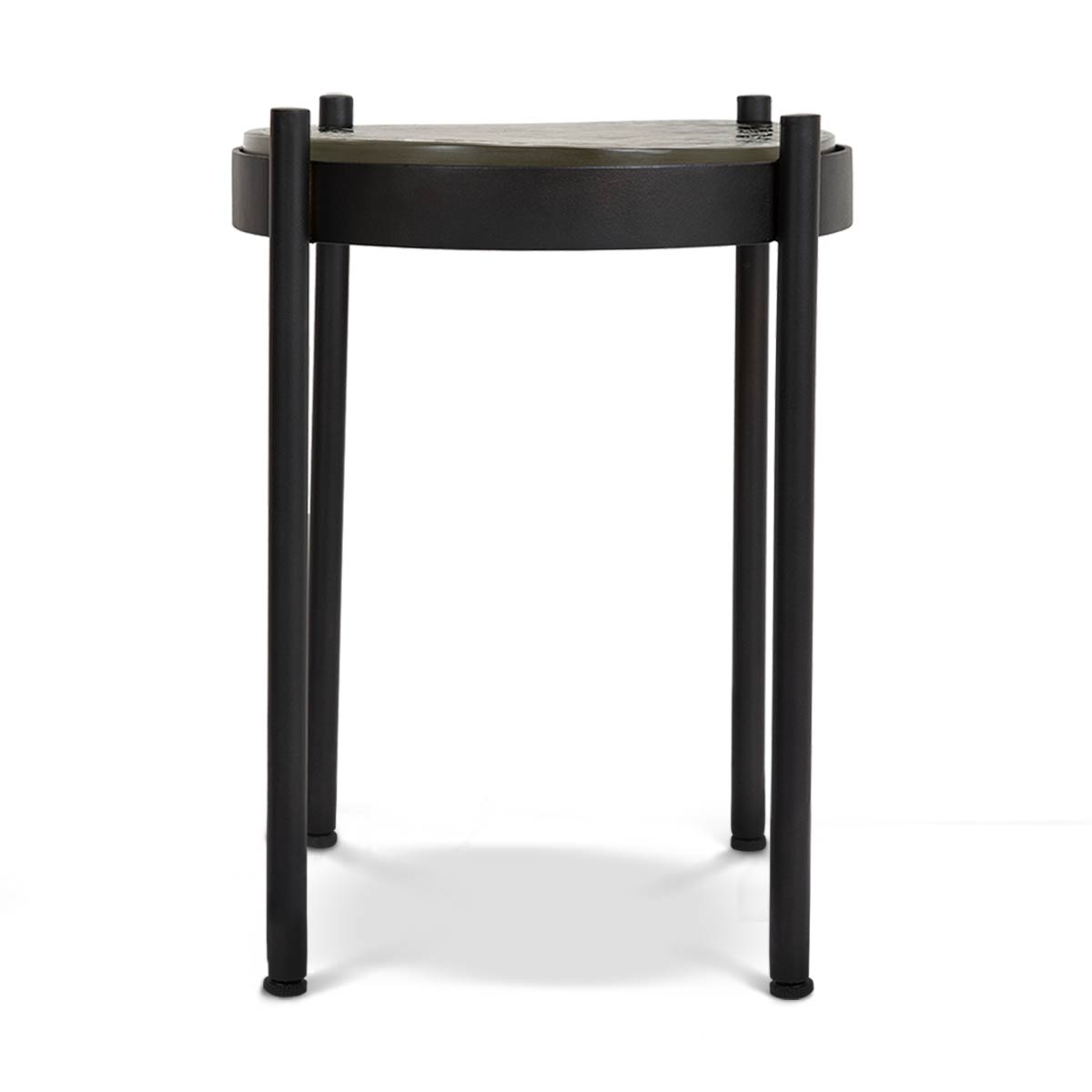 Glass Brick Side Table -  Small - IAAH