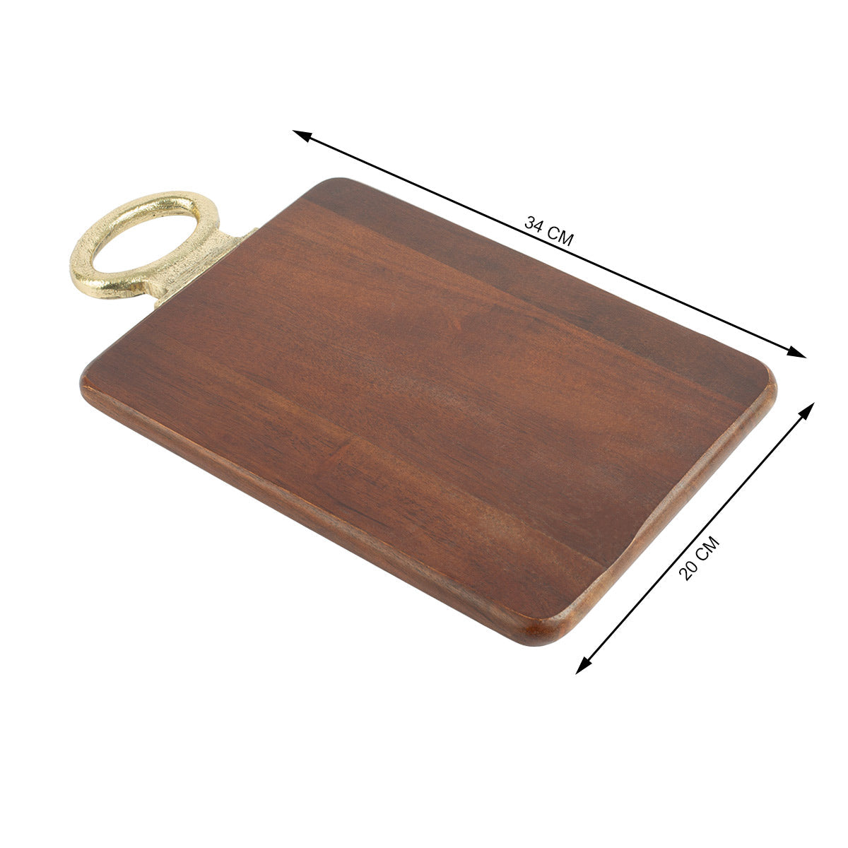 Dark Wood Cheese Board-IAAH