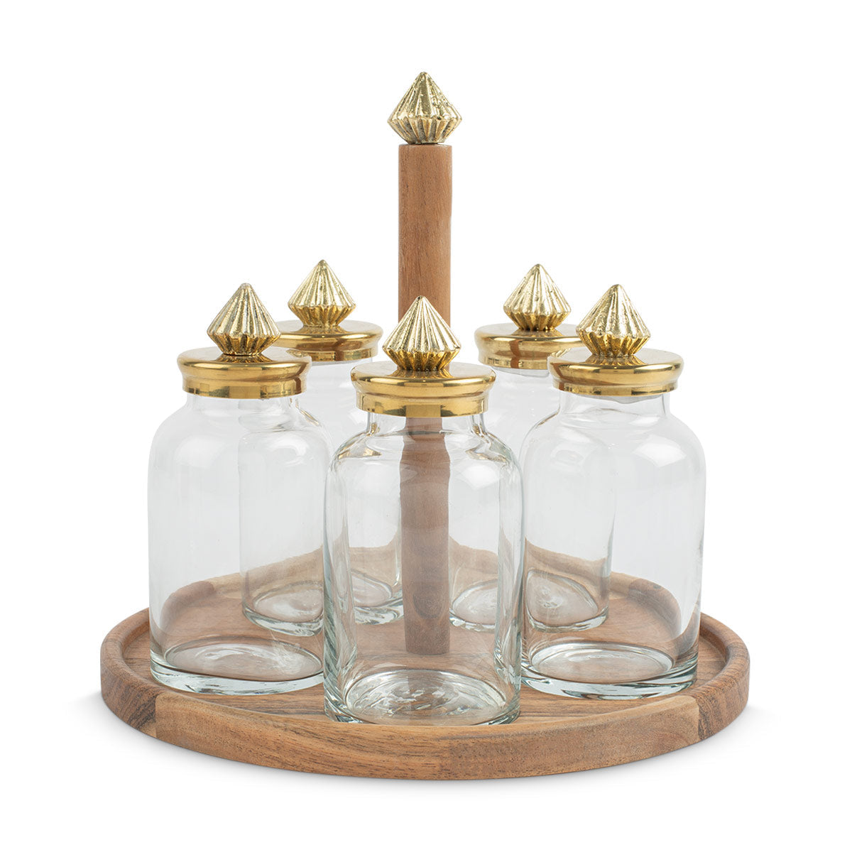Groovy Condiment Jar Set-IAAH