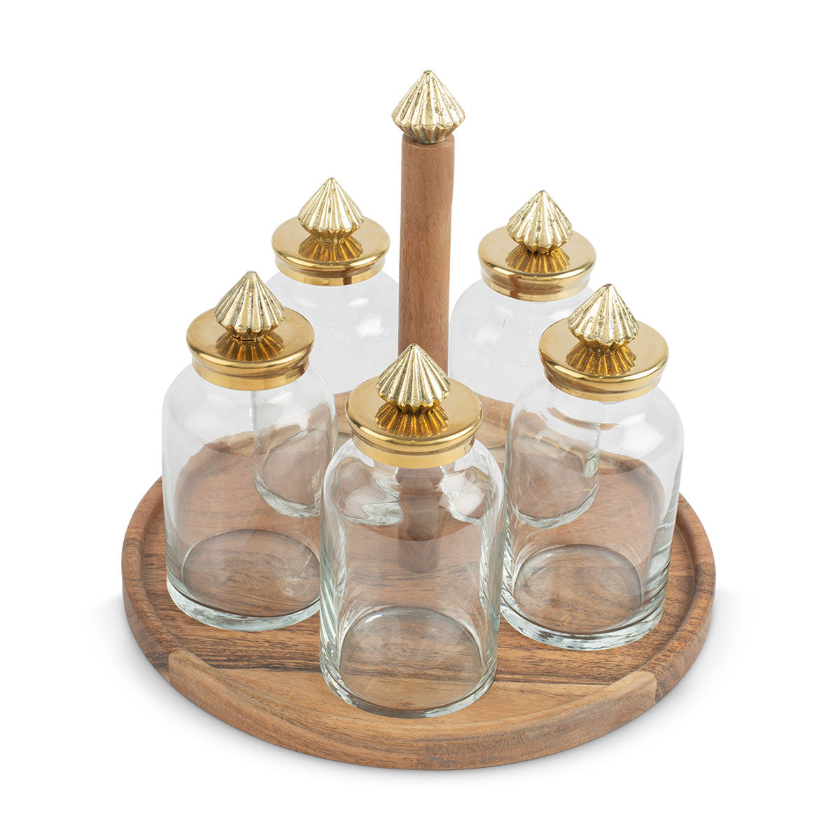 Groovy Condiment Jar Set-IAAH