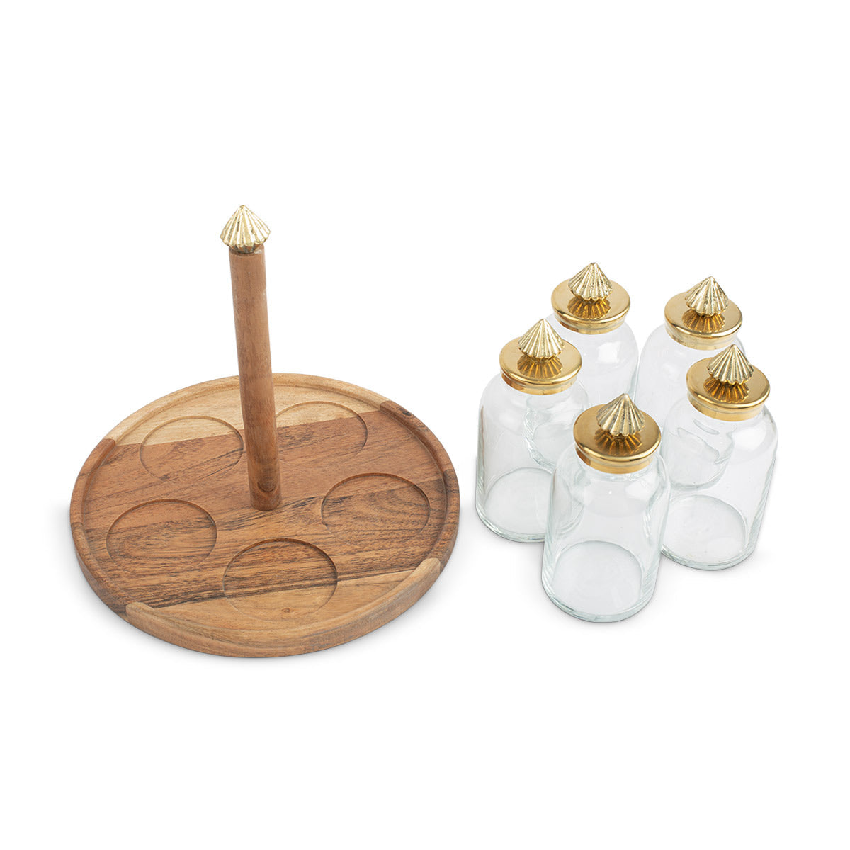 Groovy Condiment Jar Set-IAAH