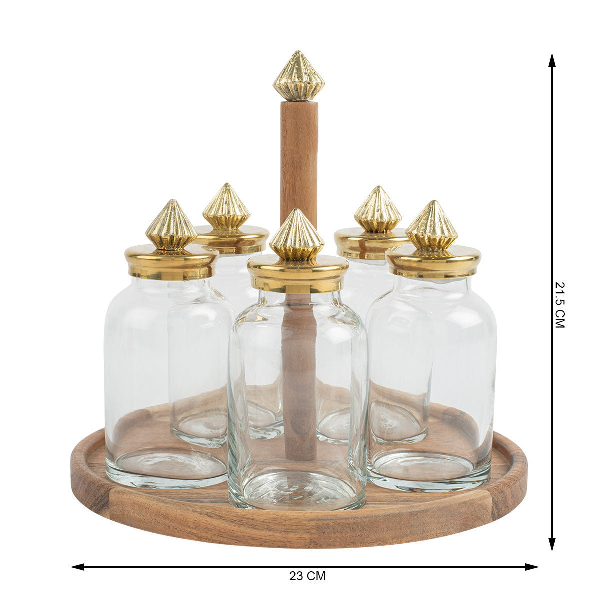 Groovy Condiment Jar Set-IAAH