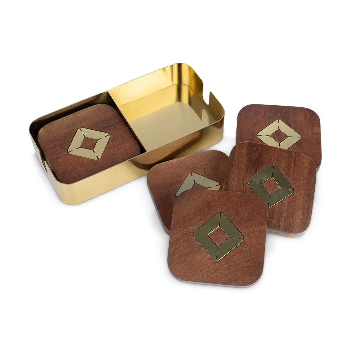 Calian Coaster with Tray-IAAH